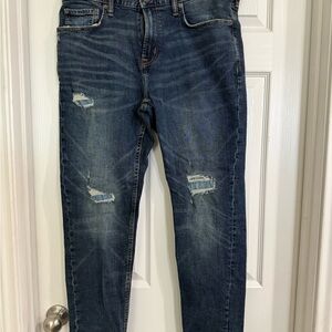 Old Navy 36x30 Relaxed Slim Taper Jeans - Dark Blue